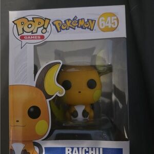 Funko Pop! Games Raichu Figure - Yellow and Brown
